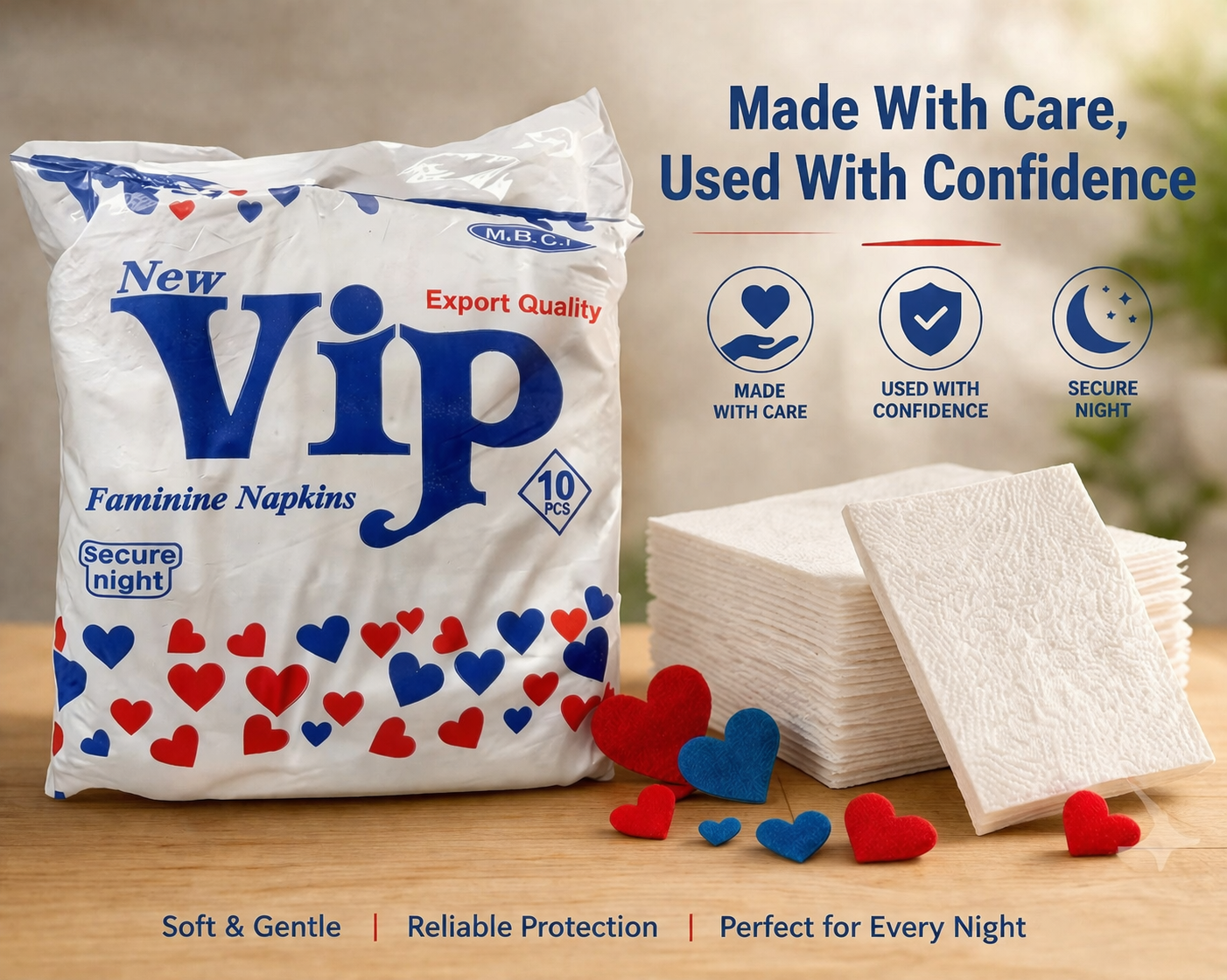Vip Feminine Napkins
