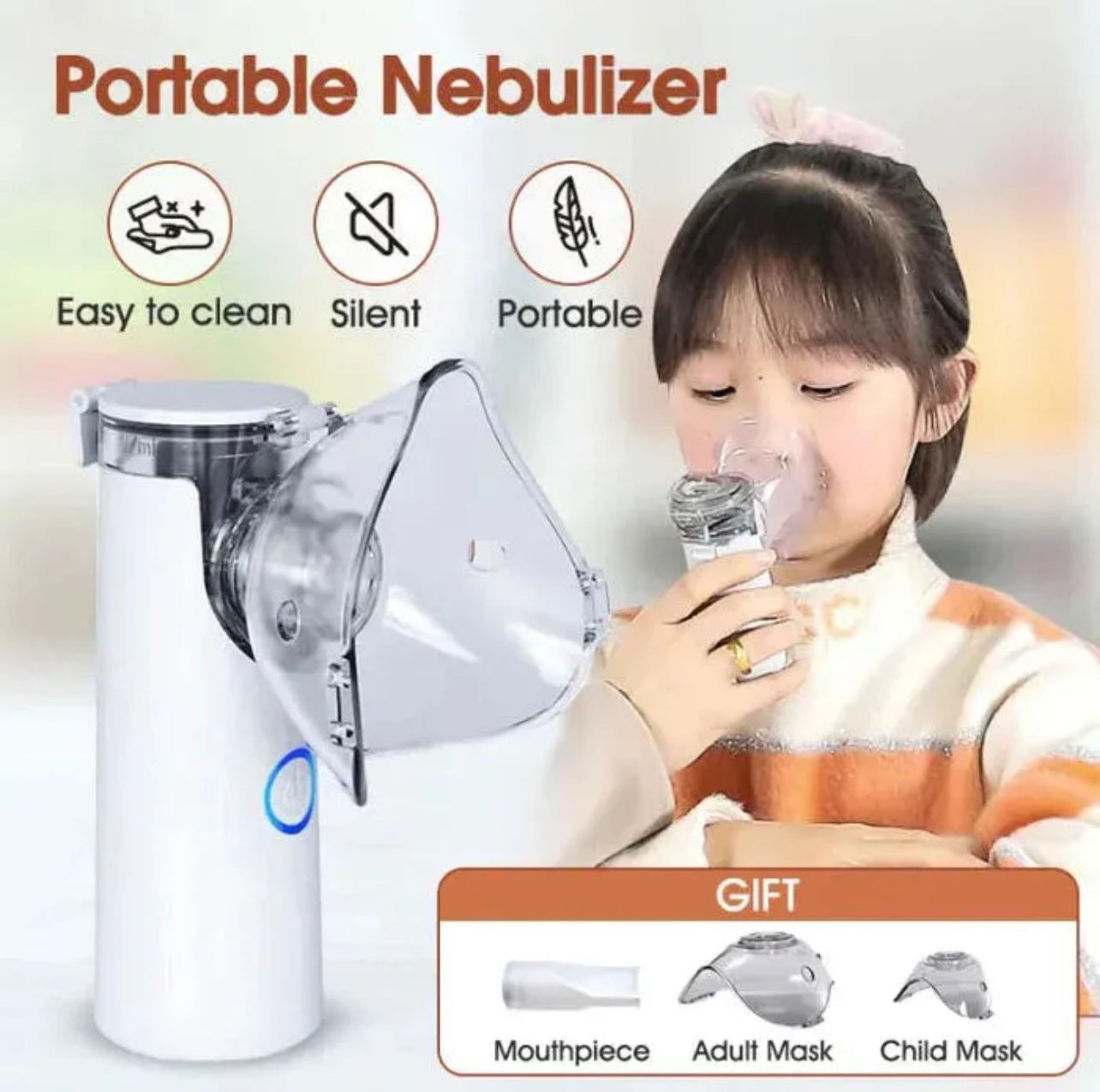 Mini Mesh Nebulizer Portable