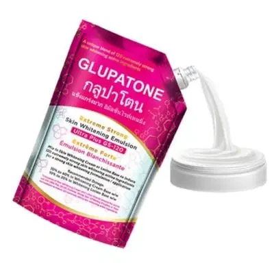 Glupatone Extreme Strong Whitening Emulsion Ultra Plus GS-120 For Face & Body 500ml