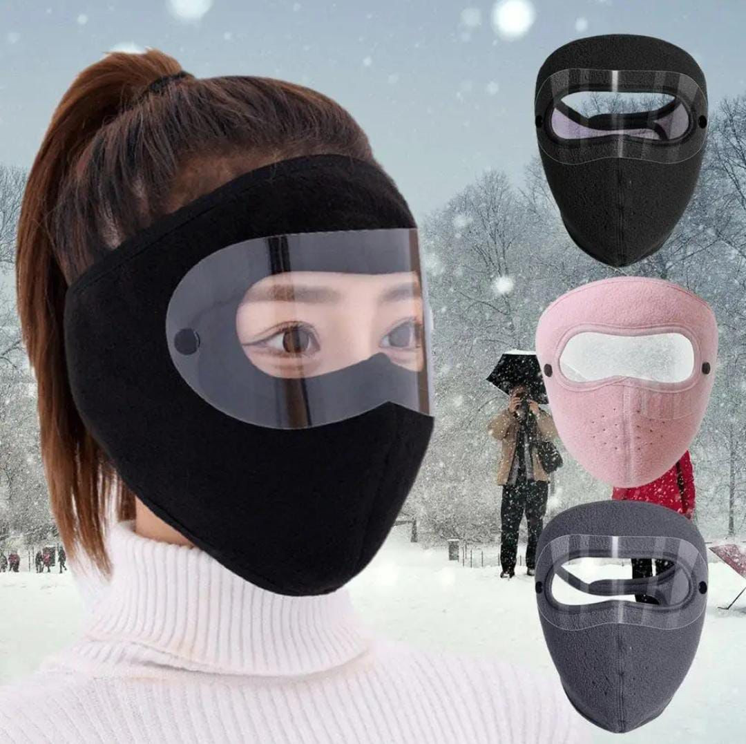Winter Polar Fleece Full Face Mask