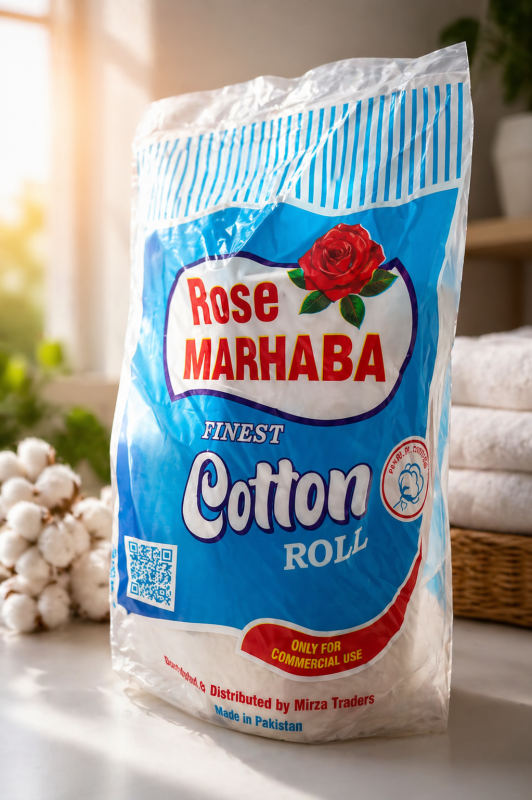 Rose Marhaba cotton roll 400gm